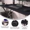 Emma and Oliver Tyr Mega Size PC Gaming Mouse Pad with Micro Weave Cloth Surface, Anti-Slip Rubber Backing and Cable Management